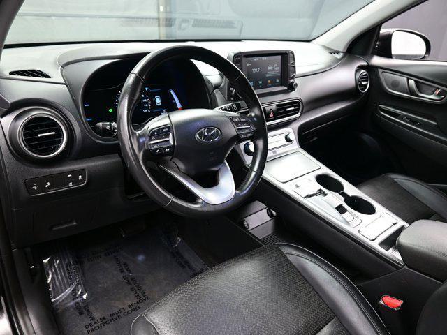 used 2021 Hyundai Kona EV car, priced at $18,590