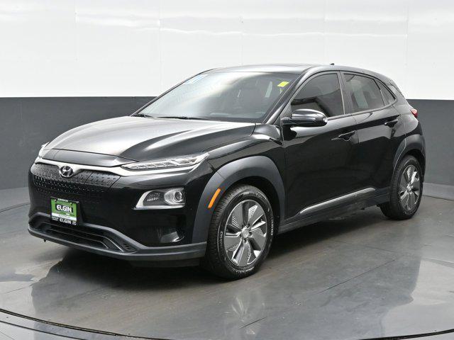 used 2021 Hyundai Kona EV car, priced at $18,590