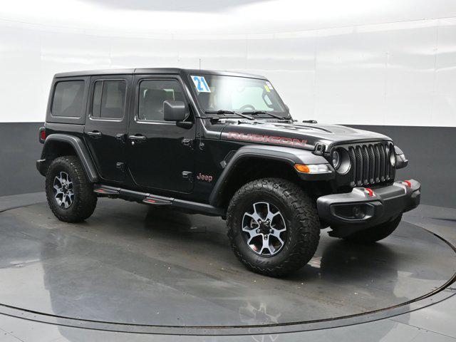 used 2021 Jeep Wrangler Unlimited car, priced at $34,490