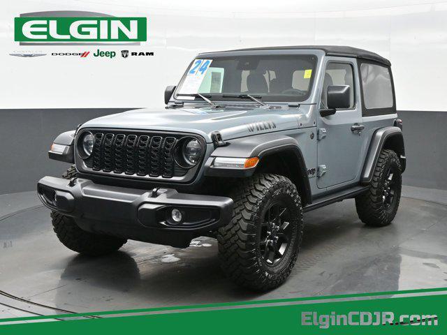 used 2024 Jeep Wrangler car, priced at $35,490