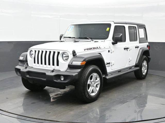 used 2021 Jeep Wrangler Unlimited car, priced at $28,490
