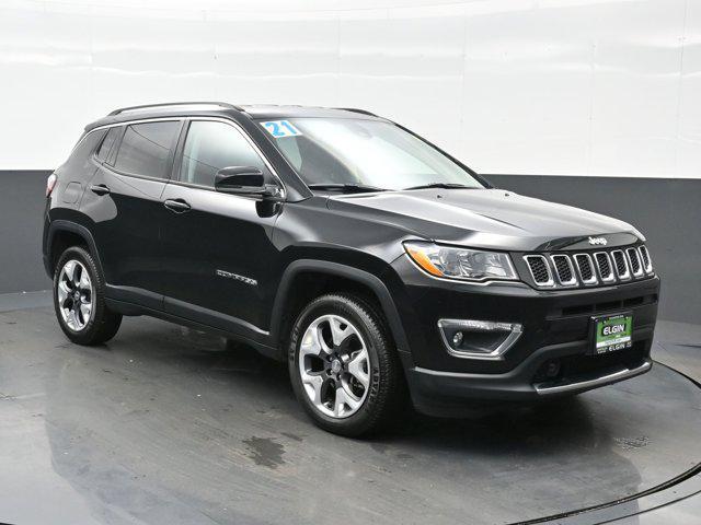 used 2021 Jeep Compass car, priced at $18,990