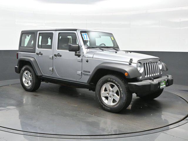 used 2017 Jeep Wrangler Unlimited car, priced at $16,990
