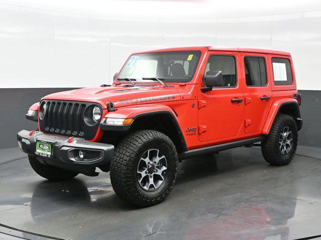 used 2021 Jeep Wrangler Unlimited car, priced at $35,490