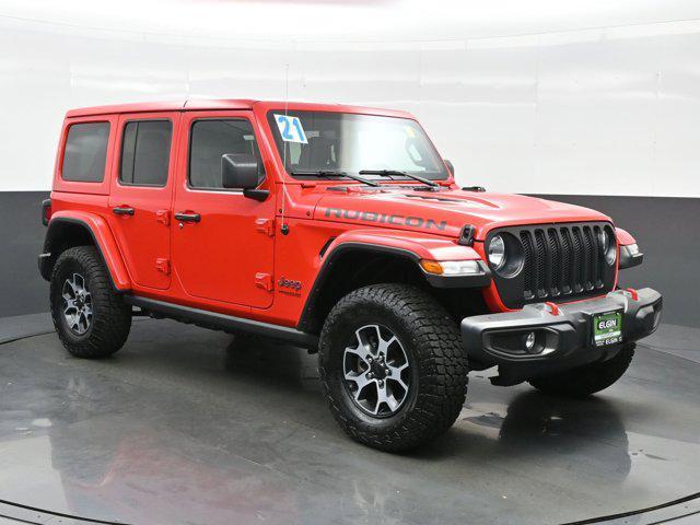 used 2021 Jeep Wrangler Unlimited car, priced at $35,490