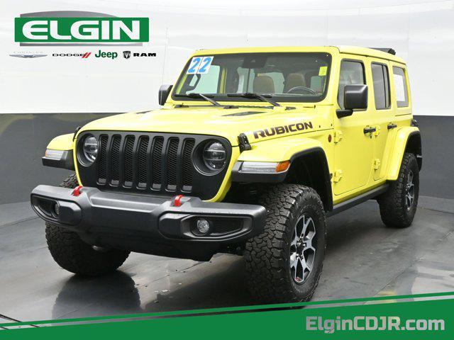 used 2022 Jeep Wrangler Unlimited car, priced at $38,490