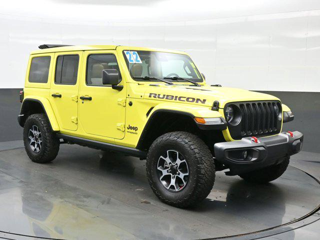 used 2022 Jeep Wrangler Unlimited car, priced at $38,490