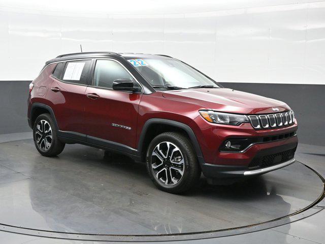 used 2022 Jeep Compass car, priced at $23,990