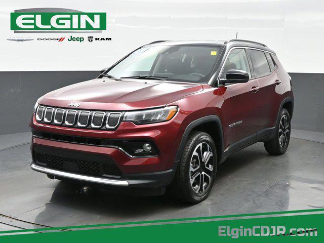 used 2022 Jeep Compass car, priced at $23,990