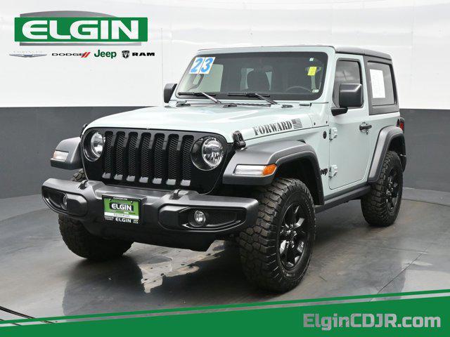 used 2023 Jeep Wrangler car, priced at $29,490