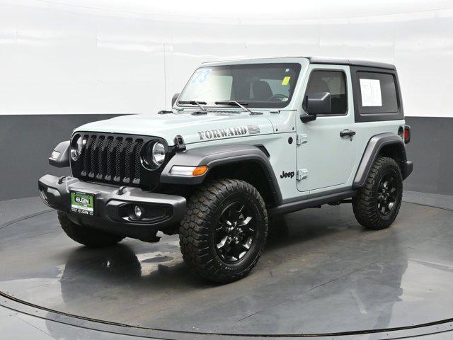 used 2023 Jeep Wrangler car, priced at $29,490