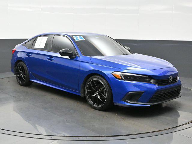 used 2024 Honda Civic car, priced at $23,990