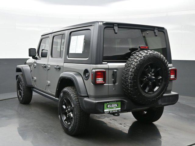 used 2021 Jeep Wrangler Unlimited car, priced at $28,798