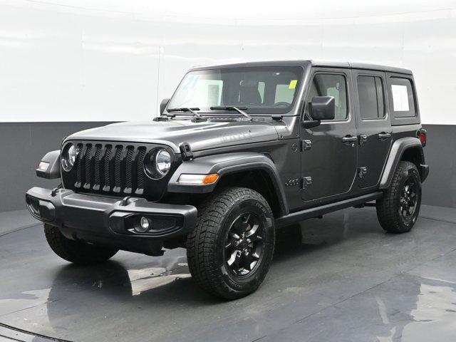 used 2021 Jeep Wrangler Unlimited car, priced at $28,590