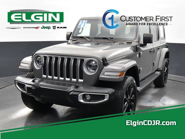 used 2021 Jeep Wrangler Unlimited car, priced at $32,490