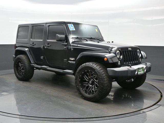 used 2015 Jeep Wrangler Unlimited car, priced at $17,490