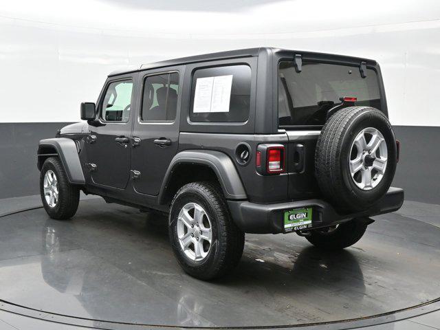 used 2022 Jeep Wrangler Unlimited car, priced at $28,490
