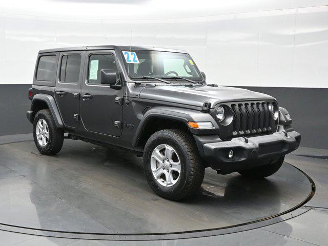 used 2022 Jeep Wrangler Unlimited car, priced at $28,490