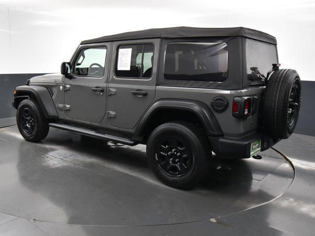 used 2021 Jeep Wrangler Unlimited car, priced at $26,490