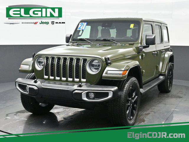 used 2021 Jeep Wrangler Unlimited 4xe car, priced at $31,990