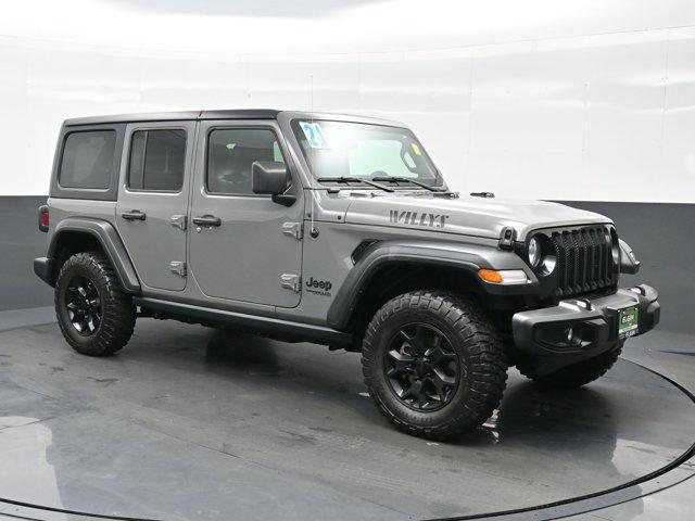 used 2021 Jeep Wrangler Unlimited car, priced at $29,990