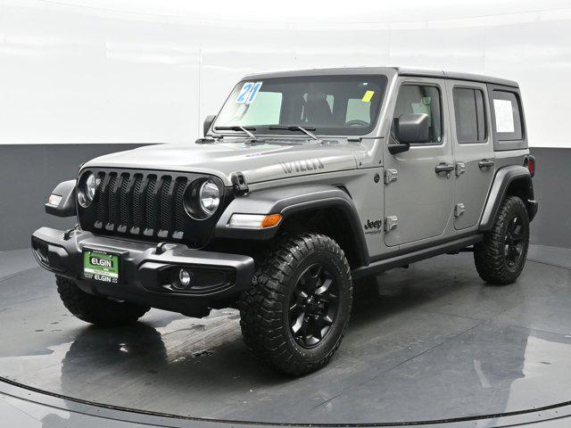 used 2021 Jeep Wrangler Unlimited car, priced at $29,990