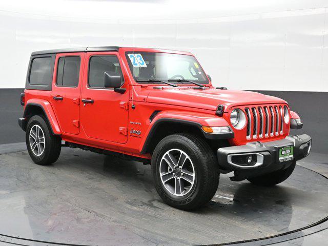 used 2023 Jeep Wrangler car, priced at $32,490