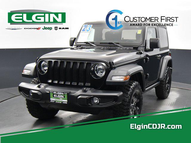 used 2023 Jeep Wrangler car, priced at $31,990