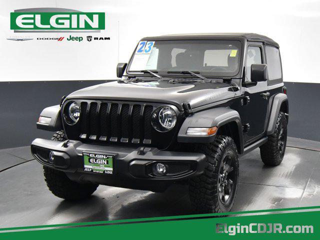 used 2023 Jeep Wrangler car, priced at $29,890