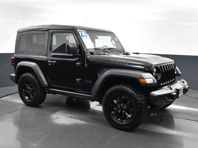 used 2023 Jeep Wrangler car, priced at $31,990