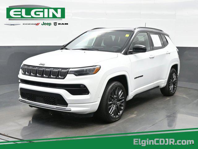 used 2022 Jeep Compass car, priced at $23,490