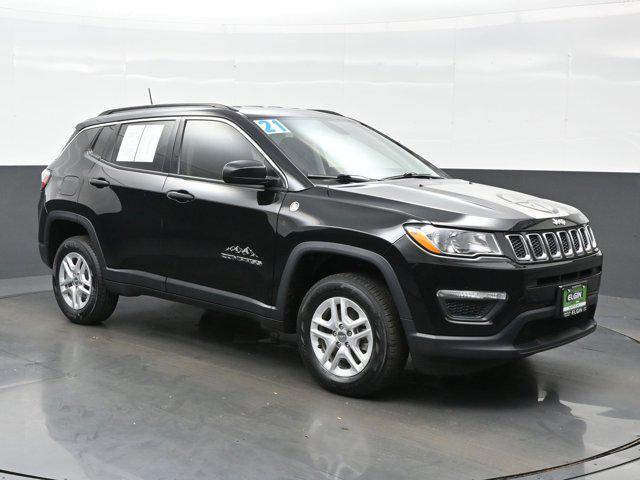 used 2021 Jeep Compass car, priced at $16,990