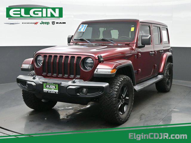 used 2021 Jeep Wrangler Unlimited car, priced at $28,490