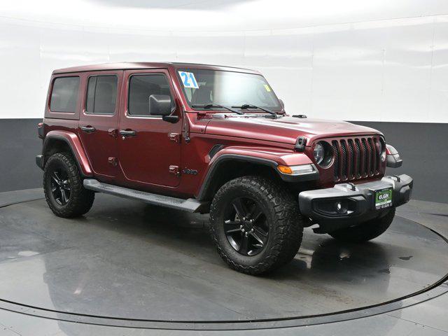 used 2021 Jeep Wrangler Unlimited car, priced at $28,490