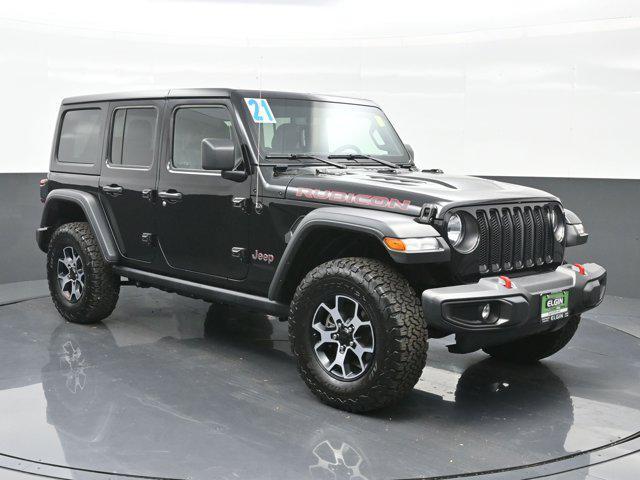 used 2021 Jeep Wrangler Unlimited car, priced at $36,990