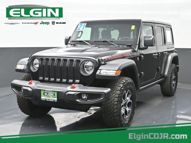 used 2021 Jeep Wrangler Unlimited car, priced at $36,990