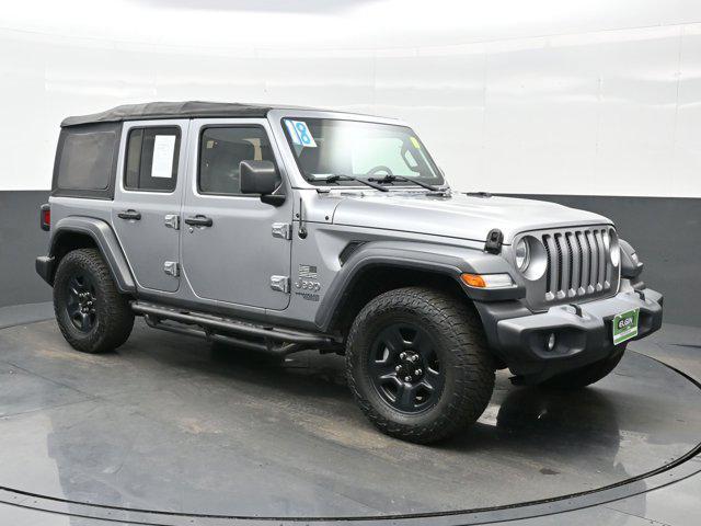 used 2018 Jeep Wrangler Unlimited car, priced at $20,990