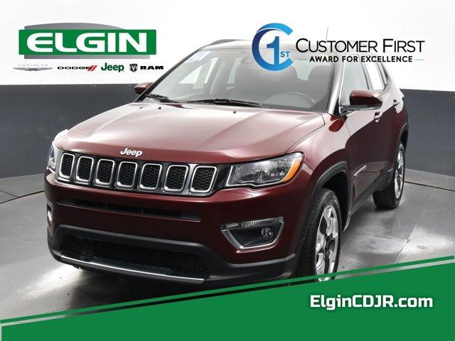 used 2021 Jeep Compass car, priced at $21,240