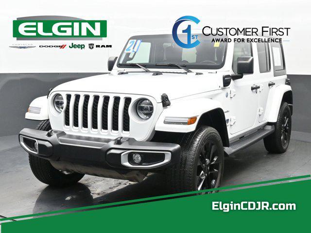 used 2021 Jeep Wrangler Unlimited car, priced at $29,390