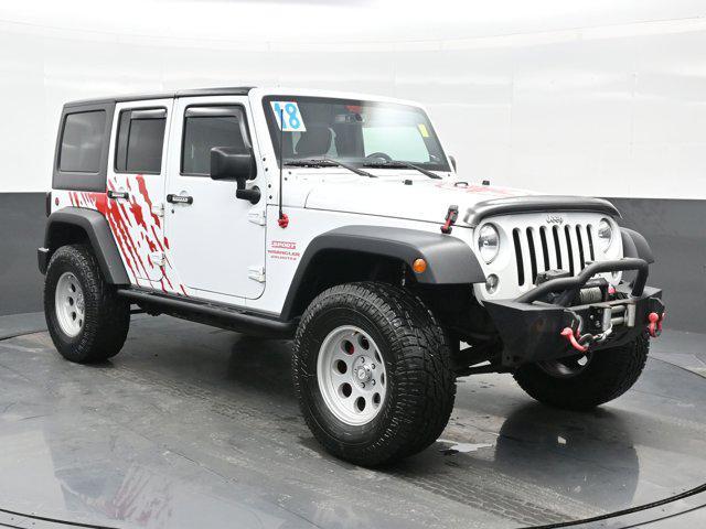 used 2018 Jeep Wrangler JK Unlimited car, priced at $23,990