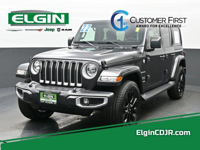 used 2022 Jeep Wrangler Unlimited car, priced at $30,890