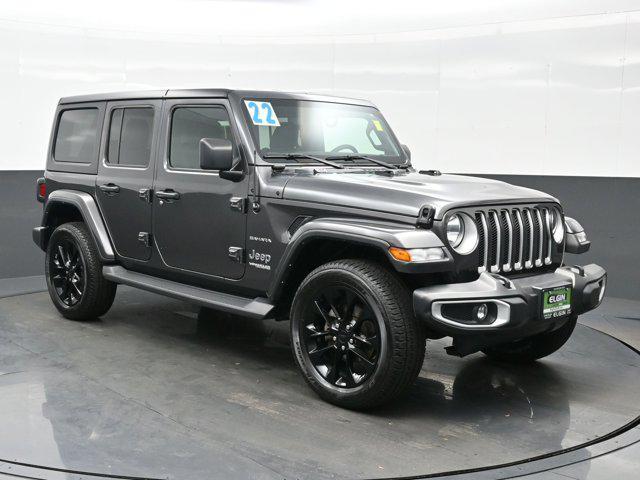 used 2022 Jeep Wrangler Unlimited car, priced at $30,890