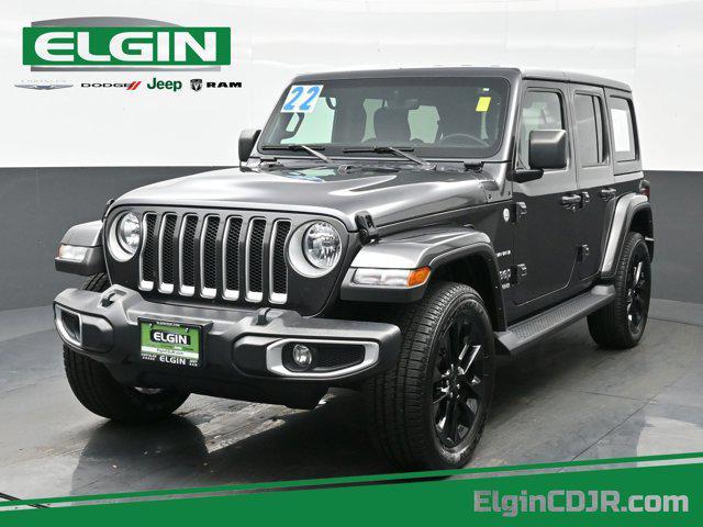 used 2022 Jeep Wrangler Unlimited car, priced at $30,590