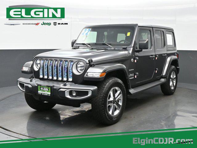 used 2022 Jeep Wrangler Unlimited car, priced at $27,490