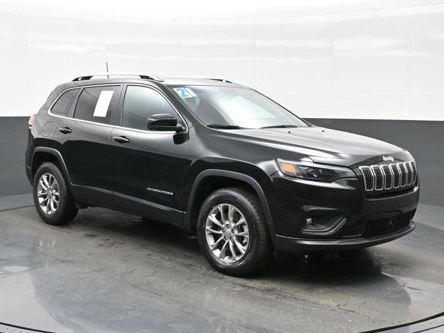 used 2021 Jeep Cherokee car, priced at $21,990