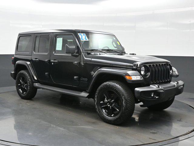 used 2022 Jeep Wrangler Unlimited car, priced at $34,990