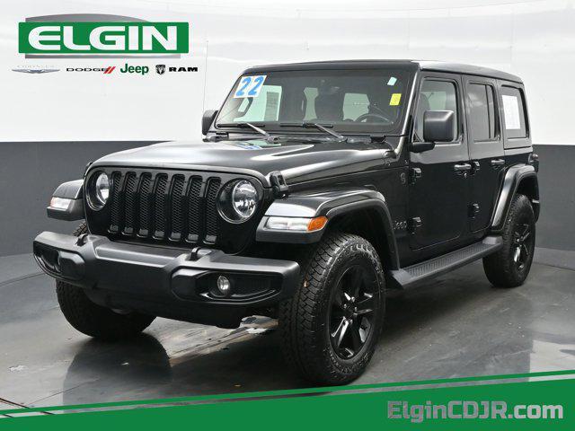 used 2022 Jeep Wrangler Unlimited car, priced at $34,990
