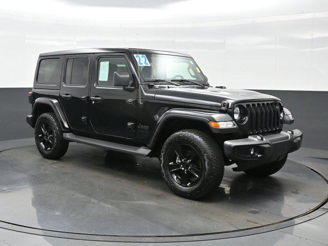 used 2022 Jeep Wrangler Unlimited car, priced at $33,490