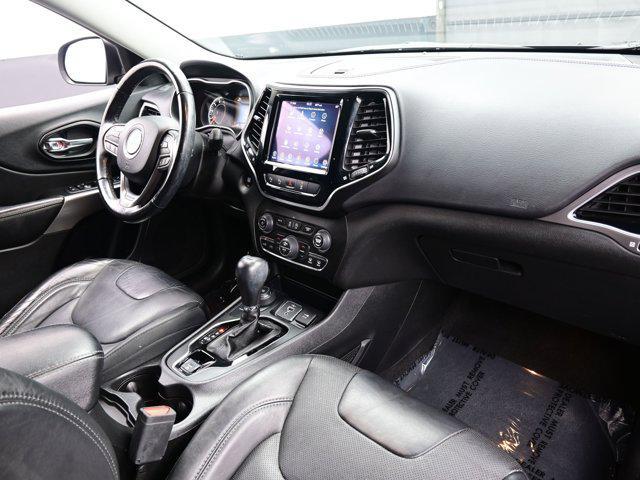 used 2021 Jeep Cherokee car, priced at $20,590