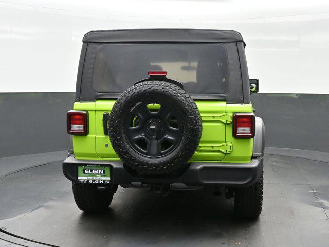 used 2021 Jeep Wrangler Unlimited car, priced at $18,490